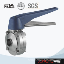 Stainless Steel Hygienic Welded Butterfly Valve (JN-BV2008)